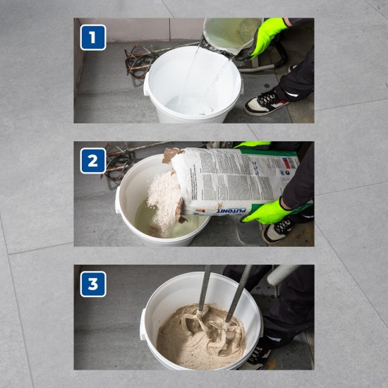 Ровнитель (наливной пол) финишный Plitonit Финиш самовыравнивающийся быстротвердеющий 20 кг