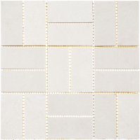 Керамогранит Керамин Дезерт 7 белый 300х300х10 мм