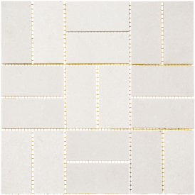 Керамогранит Керамин Дезерт 7 белый 300х300х10 мм