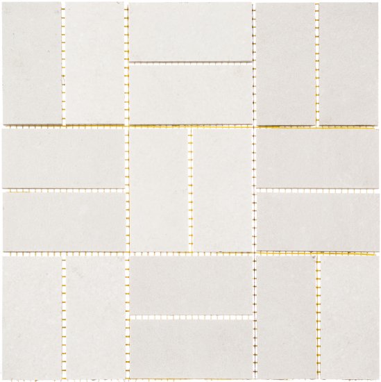 Керамогранит Керамин Дезерт 7 белый 300х300х10 мм