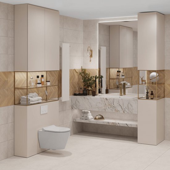 Керамогранит Керамин Дезерт 3 бежевый 300х300х10 мм