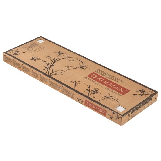 Плитка облицовочная Керамин Дезерт 7Д белый шеврон 900х300х10,5 мм (5 шт.=1,35 кв.м)