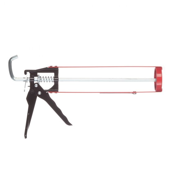 Пистолет для герметика стальной скелетный усиленный 310 мл Hesler