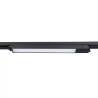 Светодиодный трековый светильник однофазный Arte Lamp Lineetta 3000К 12 Вт 3 кв.м черный (A4571PL-1BK)