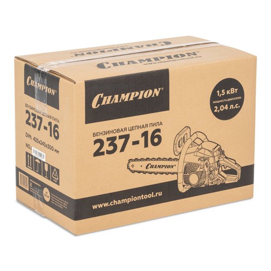 Бензопила Champion 237 2,04 л.с. 16