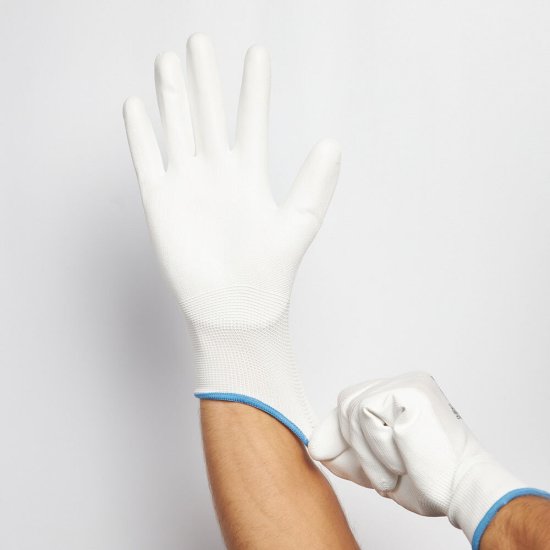 Перчатки полиамидные 13 нитей с полиуретановым покрытием Delta Plus VE702 10 (XL)