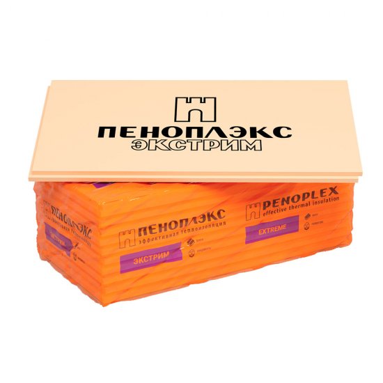 Экструдированный пенополистирол Пеноплэкс Экстрим 50х585х1185 мм