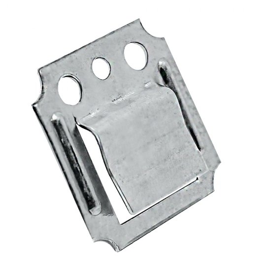 Крепеж кляймер №2 с гвоздями для вагонки и пластиковых панелей Осфикс (100 шт.)