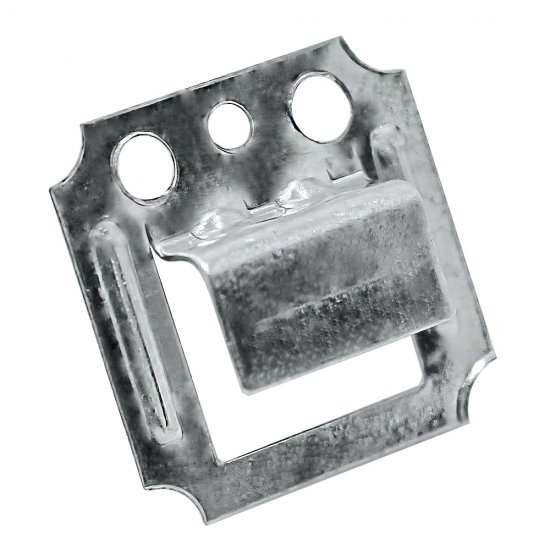 Крепеж кляймер №5 с гвоздями для вагонки и имитации бруса Осфикс (100 шт.)