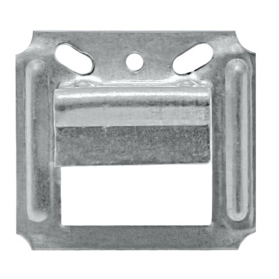 Крепеж кляймер №8 с гвоздями для имитации бревна Осфикс увеличенный (50 шт.)