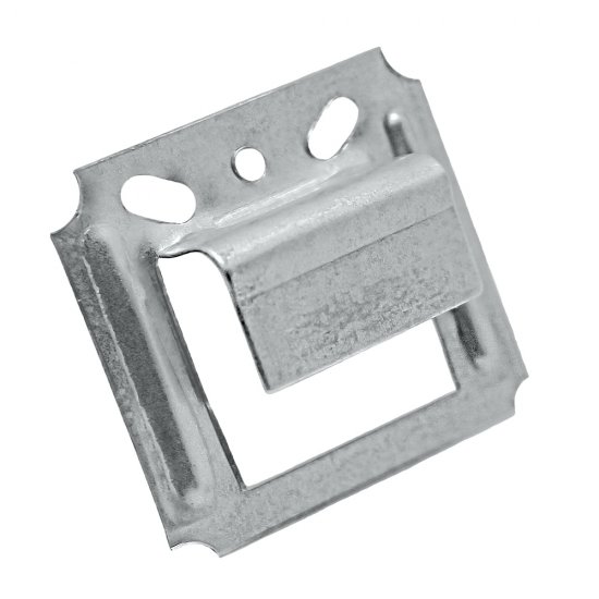 Крепеж кляймер №7 с гвоздями для вагонки/блок хауса и имитации бруса Осфикс увеличенный (50 шт.)