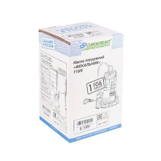 Насос фекальный Джилекс 115/5 для грязной воды 115 л/мин (5307)
