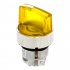 Кнопка 45 градусов EKF PROximа XB4 на 3 положения 230 В IP54 с фиксацией с подсветкой с короткой ручкой желтая (XB4BD3FL-Y)