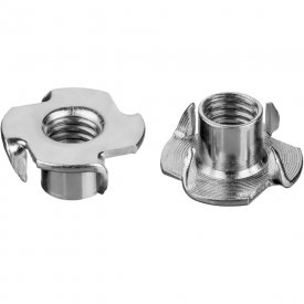 Оцинкованная врезная гайка ЗУБР M5x8мм (5 кг 2000 шт.)