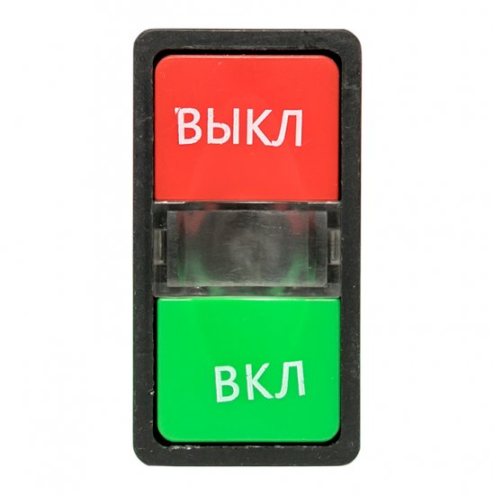 Кнопка прямоугольная EKF PROxima AS-22N 230 В IP40 пуск-стоп красно-зеленая (pbn-as-rec)
