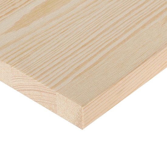 Щит мебельный хвоя 2000х600х18 мм сорт АВ клееный