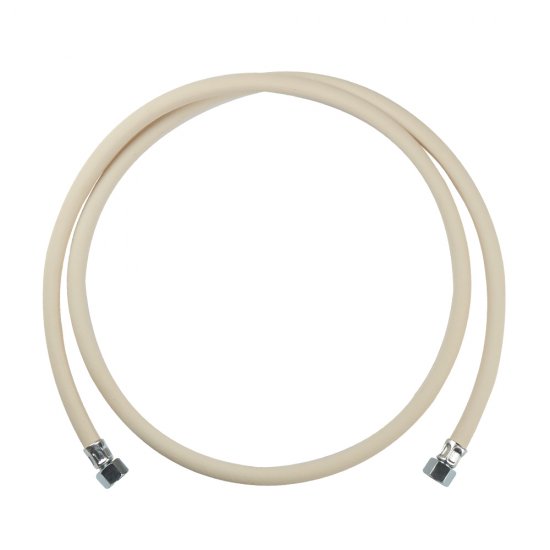 Шланг для газа ПВХ армированный 1/2 ВР(г) х 1/2 ВР(г) 200 см белый