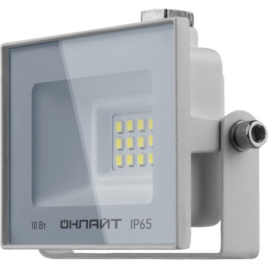 Прожектор светодиодный Онлайт OFL-LED 4000К 10 Вт IP65 белый