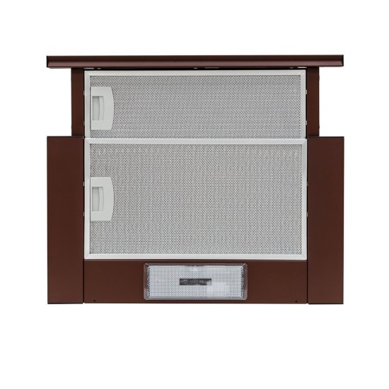 Кухонная вытяжка встраиваемая Krona Kamilla 50 см коричневая (00007596)