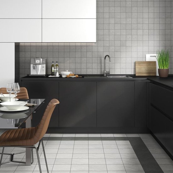 Керамогранит Kerama Marazzi Матрикс серый 200х200х8 мм (23 шт.=0,92 кв.м)