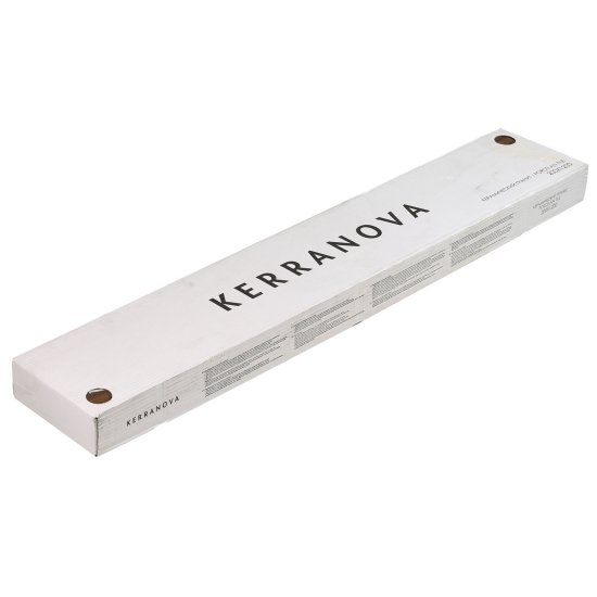 Керамогранит Kerranova Alleya темно-коричневый обрезной 1200х200х10 мм (7 шт.=1,68 кв.м)