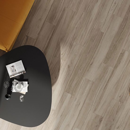 Керамогранит Kerranova Alleya серо-коричневый обрезной 1200х200х10 мм (7 шт.=1,68 кв.м)