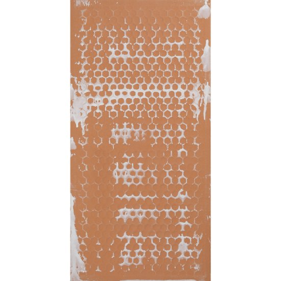 Плитка декор Нефрит Одри полоски серая 400x200x8 мм