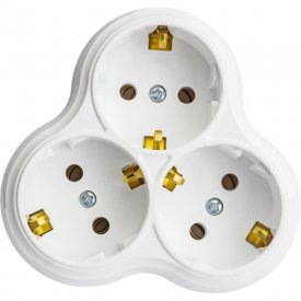 Тройная розетка HOROZ ELECTRIC 300-000-707
