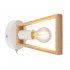 Бра Arte Lamp Brussels E27 60 Вт 220 В белое IP20 (A8030AP-1WH)