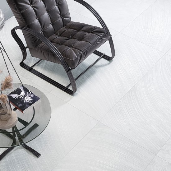 Керамогранит Delacora Metallic белый матовый 1200х600х9,5 мм (2 шт.=1,44 кв.м)