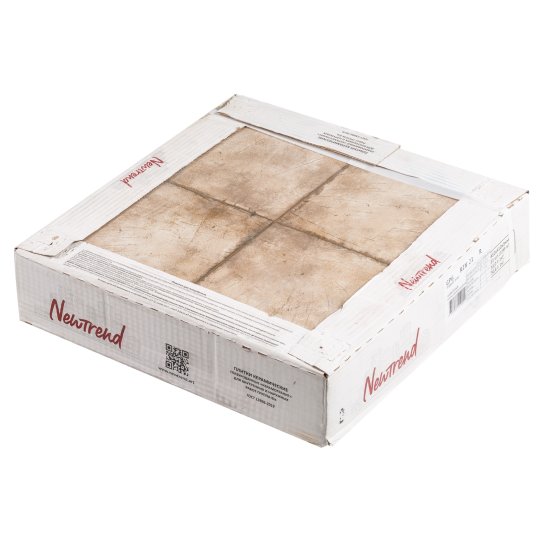 Керамогранит NewTrend Ringwood коричневый матовый 410х410х8 мм (11 шт.=1,85 кв.м)