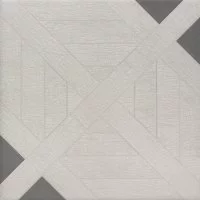Керамогранит NewTrend Creta Flori Blanco бежевый матовый 410х410х8 мм (11 шт.=1,85 кв.м)