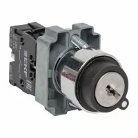 Переключатель EKF PROxima BG61 660 В 1NO IP65 2P без фиксации с замком черный (xb2-bg61)