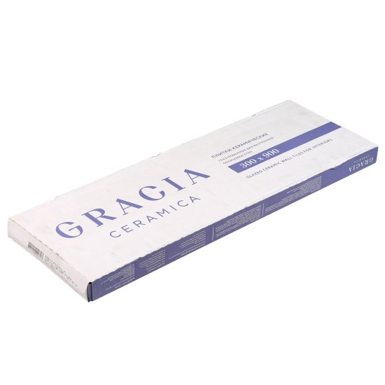 Плитка облицовочная Gracia Ceramica Marella 02 белая 900х300х8 мм (5 шт.=1,35 кв.м)