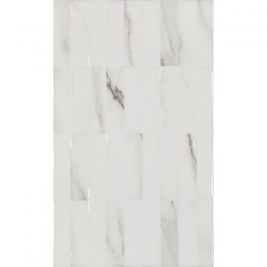 Плитка облицовочная Gracia Ceramica Ribeira 02 белая 500х300х8 мм (8 шт.=1,2 кв.м)