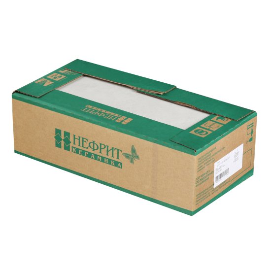 Плитка облицовочная Нефрит Одри светло-серая 400x200x8 мм (15 шт.=1,2 кв.м)