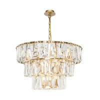 Люстра подвесная Maytoni Puntes E14 720 Вт 45 кв.м (MOD043PL-18G)