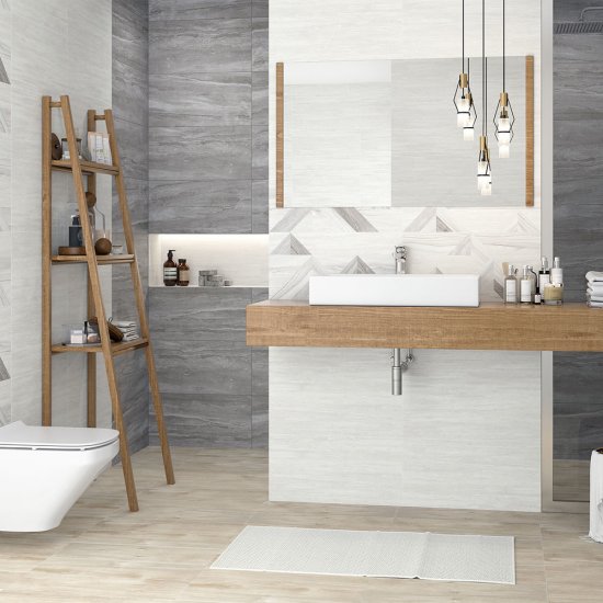 Керамогранит LB Ceramics Аспен светло-серый 603х300х8,5 мм (8 шт.=1,44 кв.м)