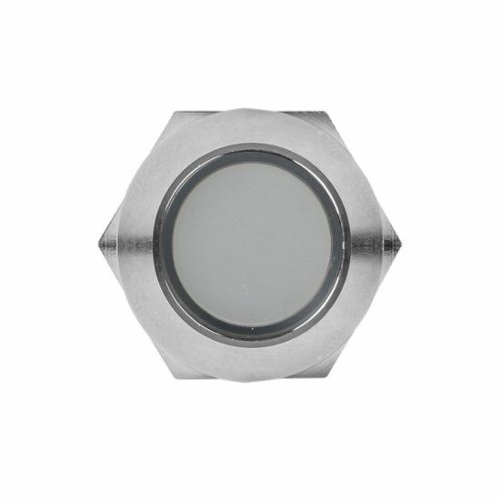 Лампа сигнальная EKF PROxima S-Pro67 24 В IP67 металлическая белая (s-pro67-352)