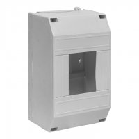 Коробка под автомат EKF PROxima КМПН 1/4 IP20 90х65х130 мм 4 модуля светло-серая