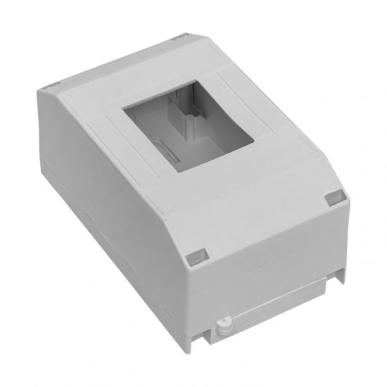 Щит распределительный навесной EKF PROxima КМПН 1/4 пластиковый IP20 130х90х65 мм 4 модуля светло-серый