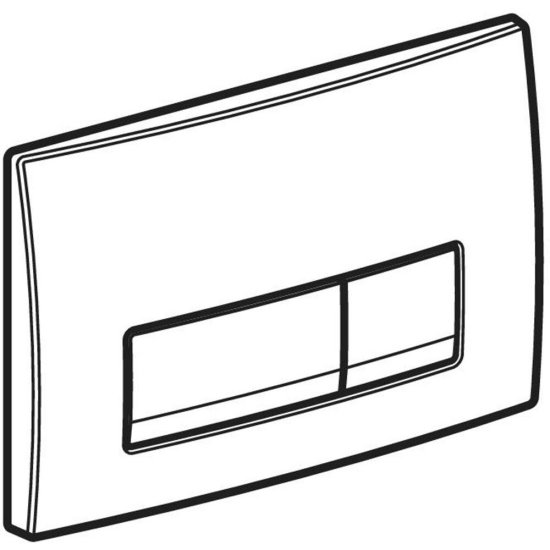 Клавиша смыва для инсталляций Geberit Delta 50 хром (115.119.21.1)