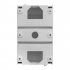 Коробка под автомат EKF PROxima КМПН 1/4 IP20 50х90х135 мм 4 модуля белая (84 шт.)