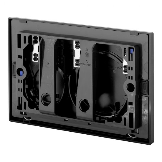 Клавиша смыва для инсталляций Geberit Sigma 20 черная глянцевая (115.882.DW.1)