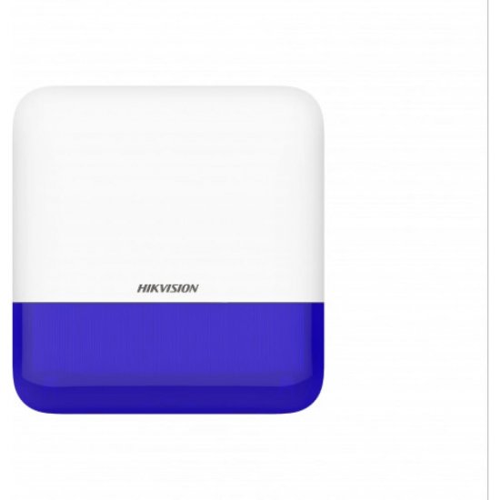 Беспроводной уличный оповещатель Hikvision DS-PS1-E-WE Blue Indicator