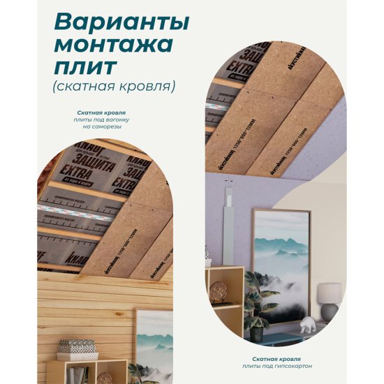 Панель звукоизоляционная АкустиKnauf МДВП 12х600х1250 мм (8 шт.) 6 кв.м