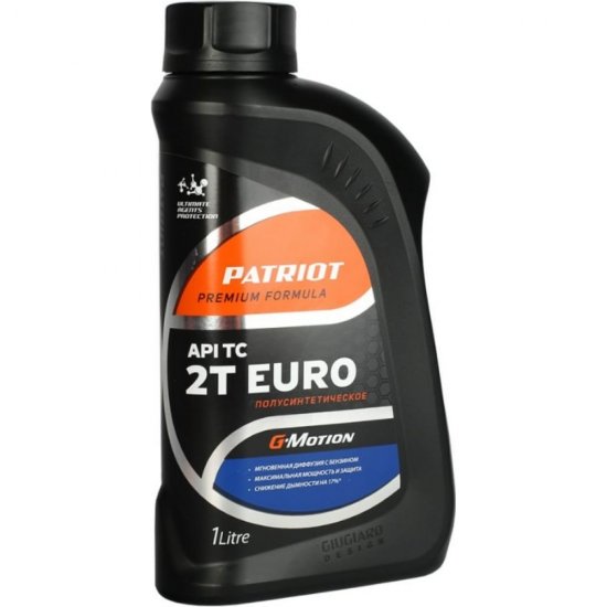Полусинтетическое масло Patriot G-Motion 2Т EURO
