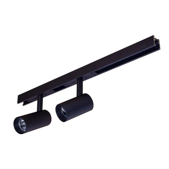 Светодиодный трековый светильник магнитный Эра Nova 4000К 10 Вт 1 кв.м черный (Б0054824)