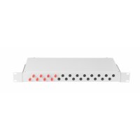 Оптический кросс NIKOMAX NMF-RP08FCUS2-WS-ES-1U-GY