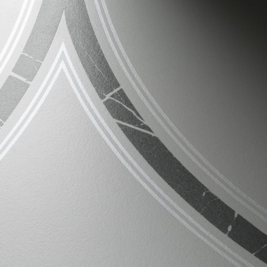 Керамогранит LB Ceramics Каррара Геометрия белый 450х450х8 мм